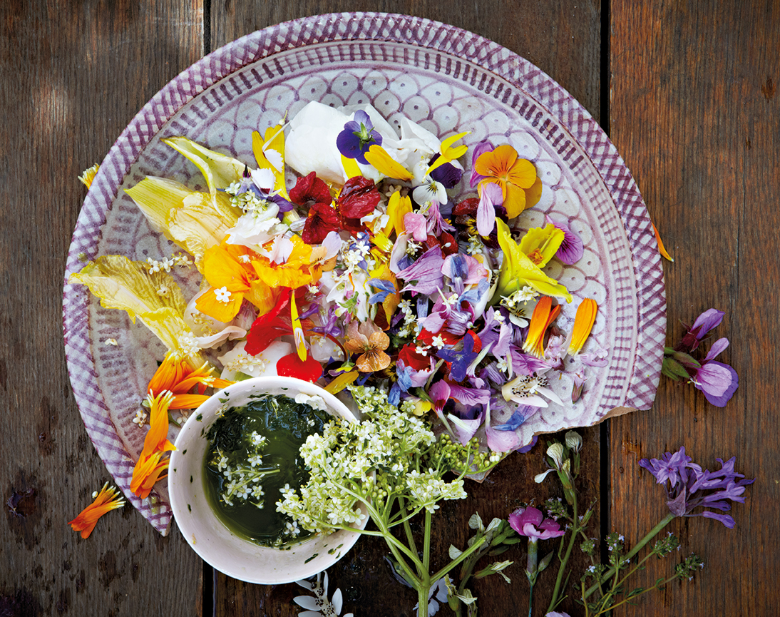 Edible Flowers, Babylonstoren Edible Flowers